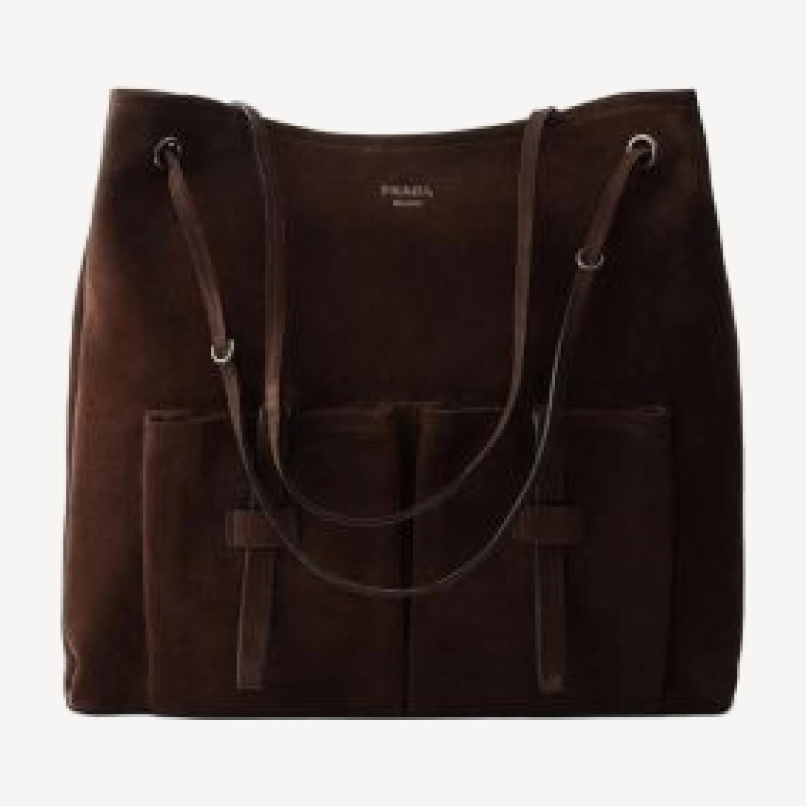 Prada Route Large Suede Bag
