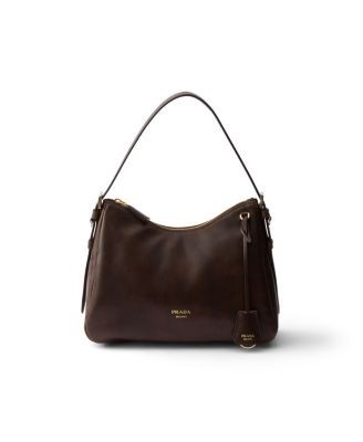 Prada Aimee Medium Leather Shoulder Bag