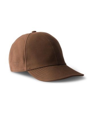 Prada Old Cotton Satin Baseball Cap