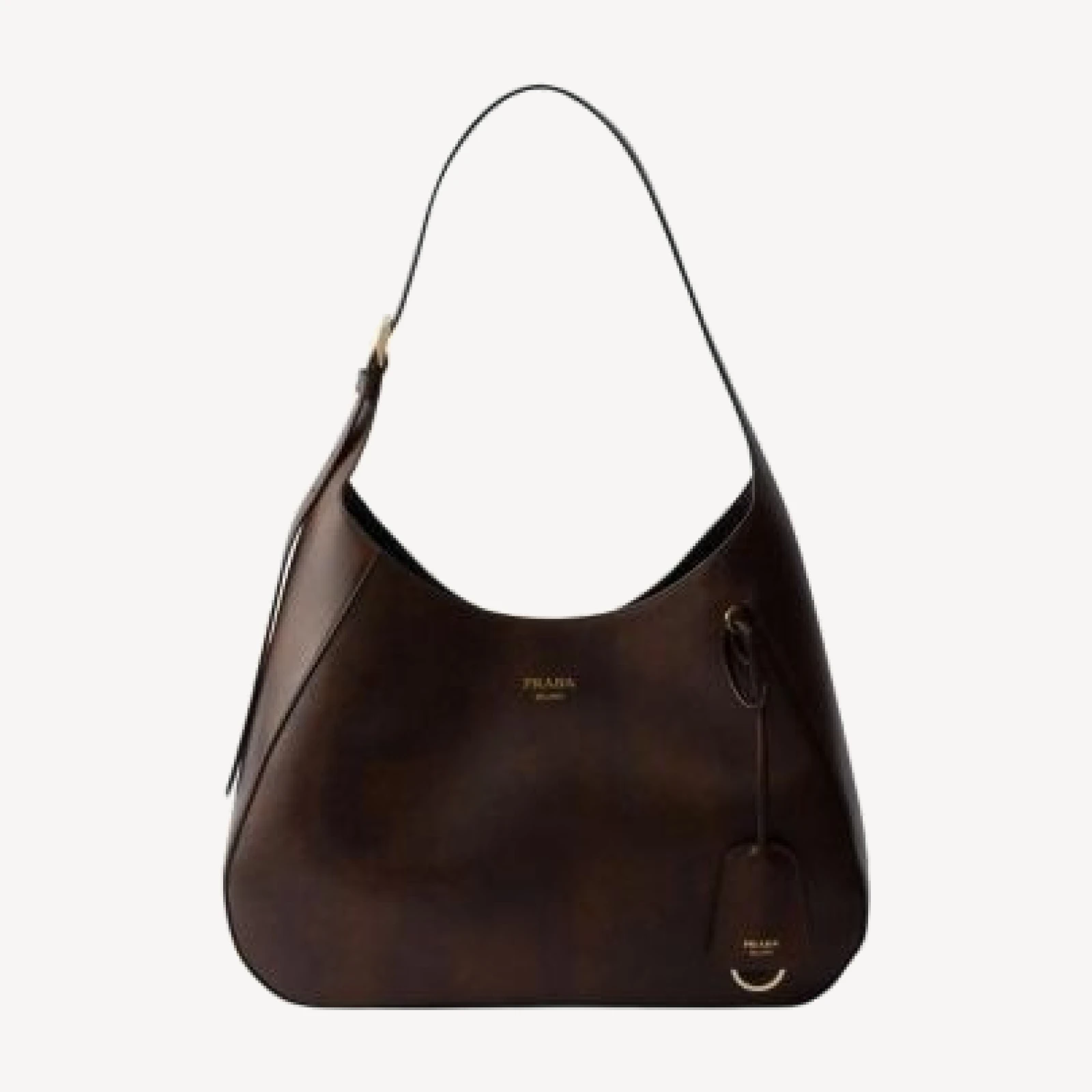 Prada Boogie Large Leather Bag