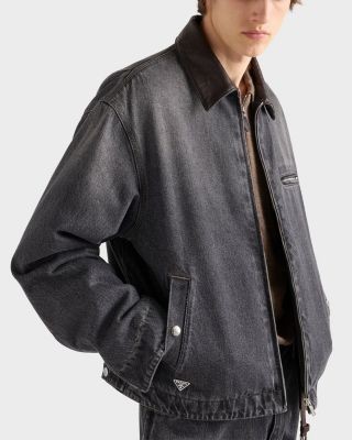 Prada Denim Blouson Jacket