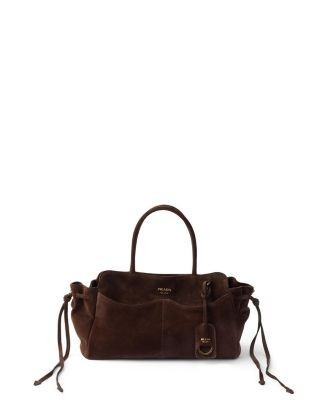 Prada Allusion Large Suede Bag