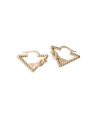 Prada Metal Earrings