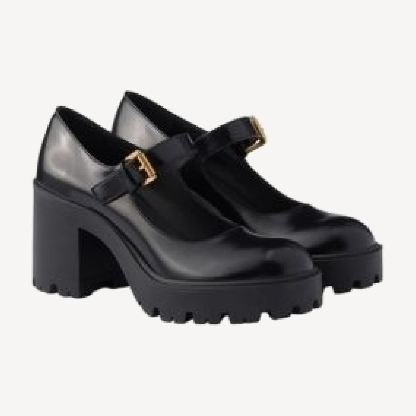 Prada Women's Brushed Leather Pumps