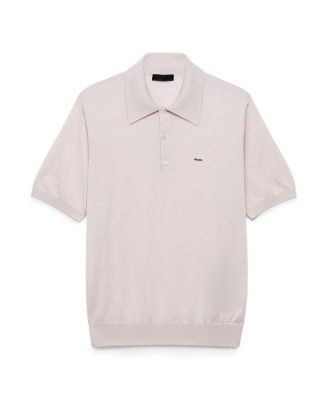 Prada Superfine Wool Polo Shirt