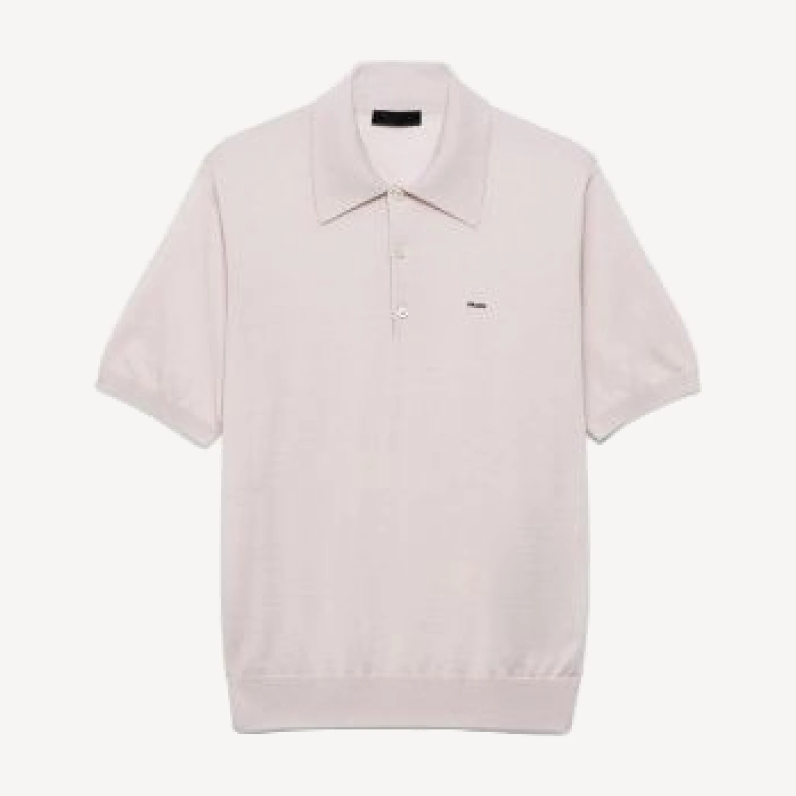 Prada Superfine Wool Polo Shirt