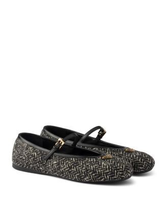 Prada Women's Fabric ballerinas