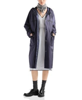 Prada Striped Dress with Bow