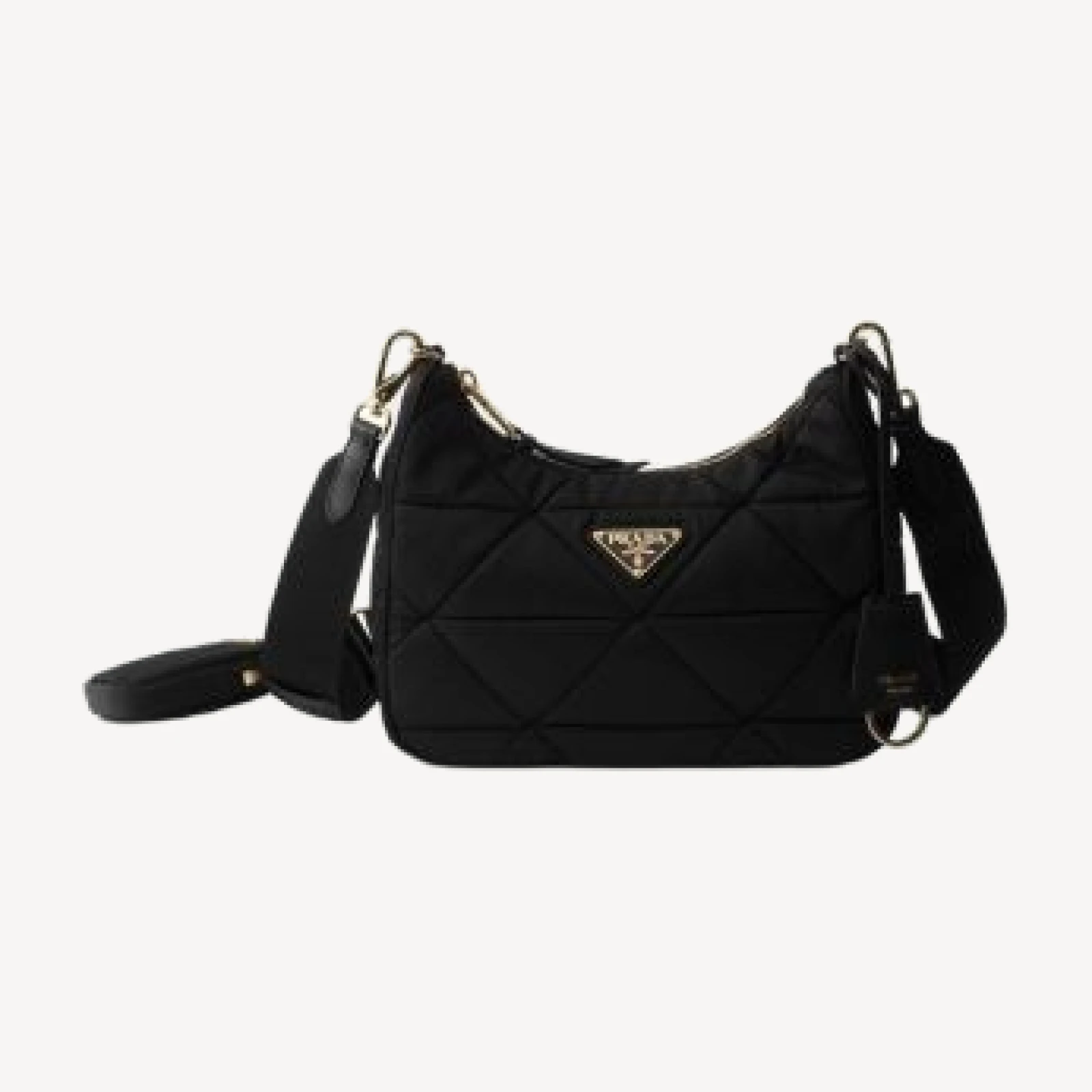 Prada Quilted Re-Nylon Shoulder Bag