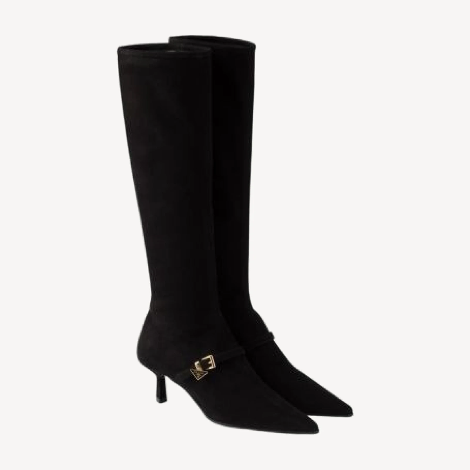 Prada Women's Stretch Suede Boots