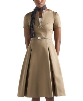 Prada Chino Zipper Dress
