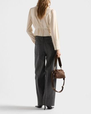 Prada Silk Marocain Shirt
