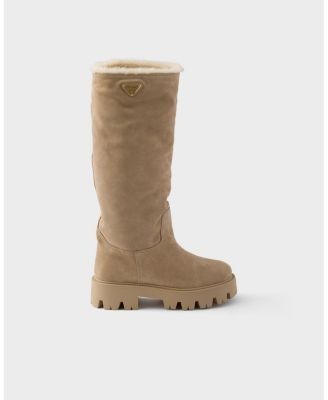 Prada Women's Suede Boots