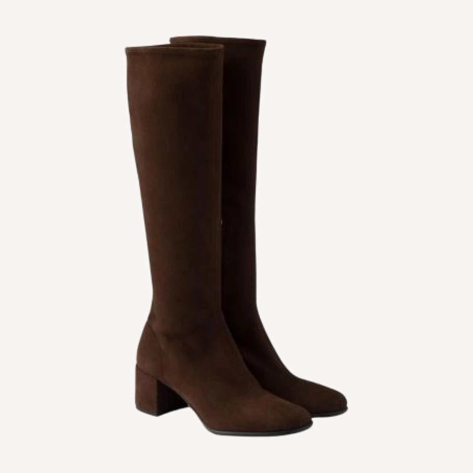 Prada Women's Stretch Suede Boots