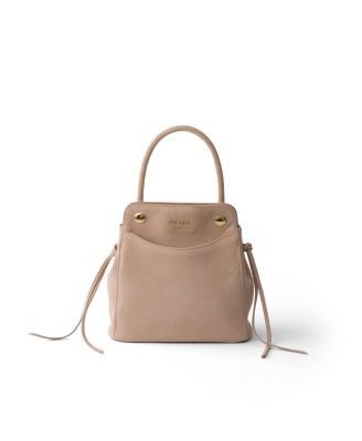 Prada Carry Mini Suede Handbag