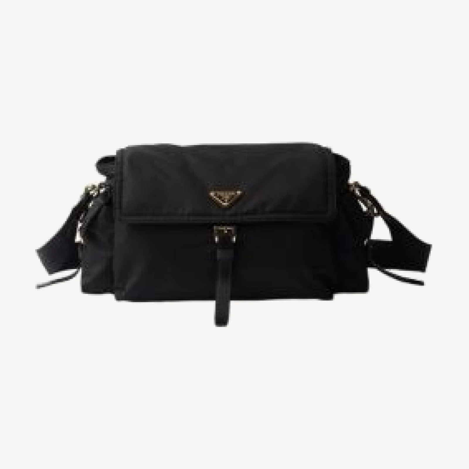 Prada Explore Large Re-Nylon Shoulder Bag With Flap