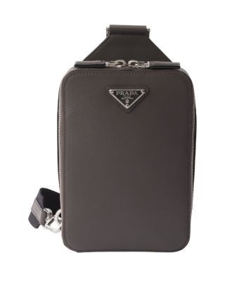 Prada Brique Saffiano Leather Bag