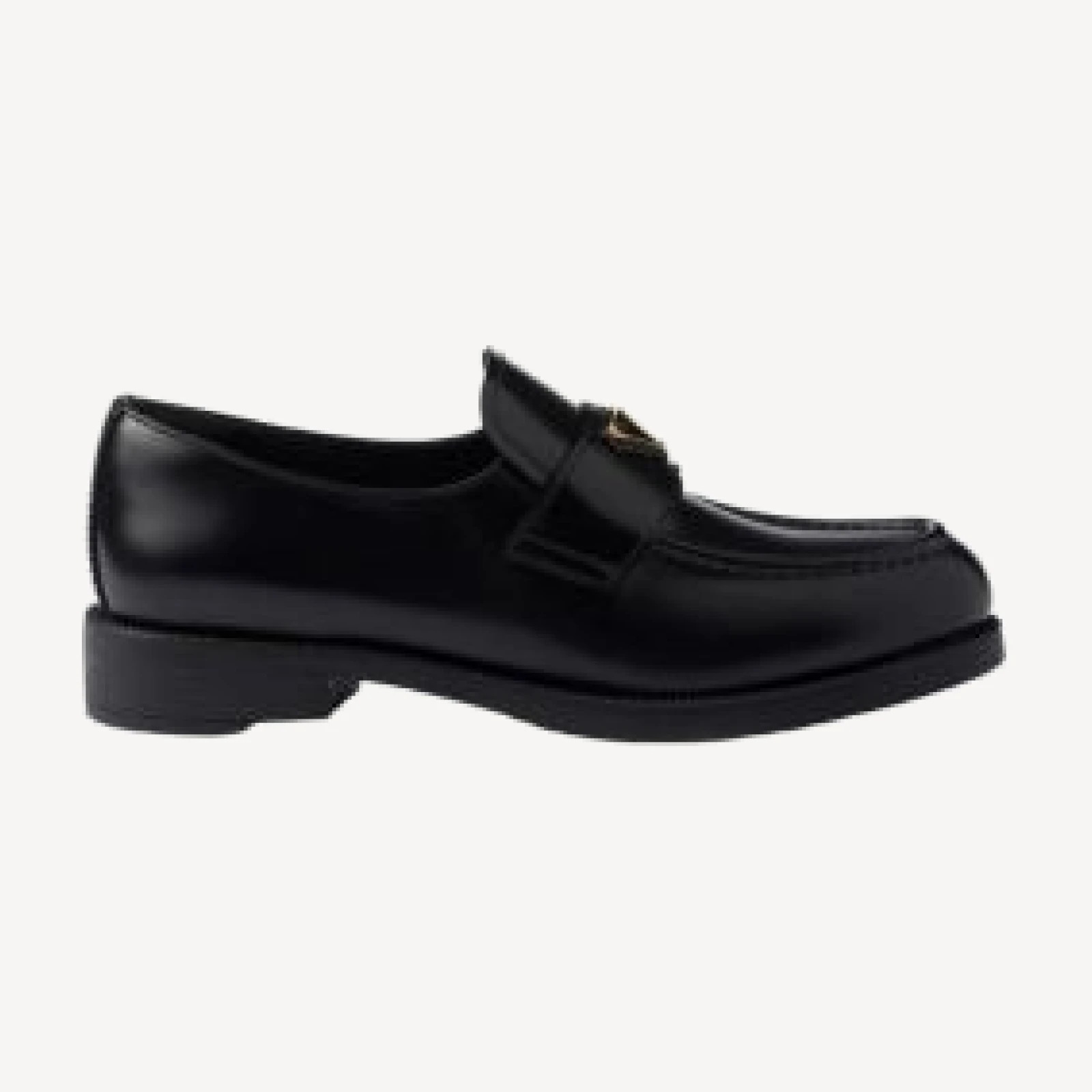 Prada Women's Brushed Leather Loafers
