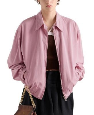 Prada Old Gabardine Blouson Jacket