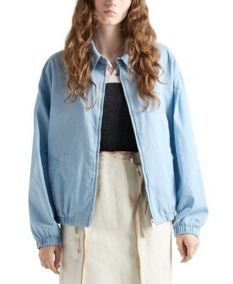 Prada Old Gabardine Blouson Jacket