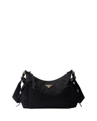 Prada Explore Large Re-Nylon And Leather Bag