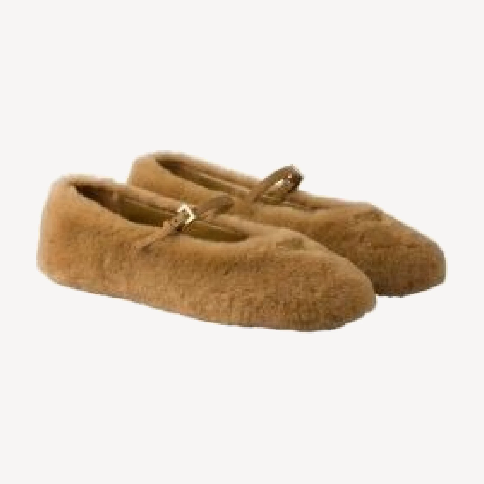 Prada Women's Shearling Ballerinas