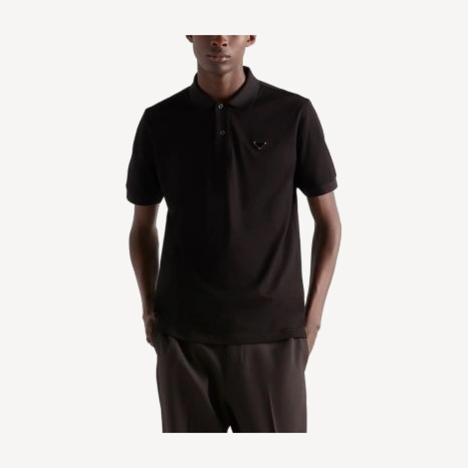 Prada Pique Polo Shirt