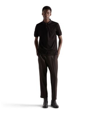 Prada Pique Polo Shirt