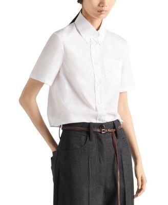 Prada Checked Wool Shirt