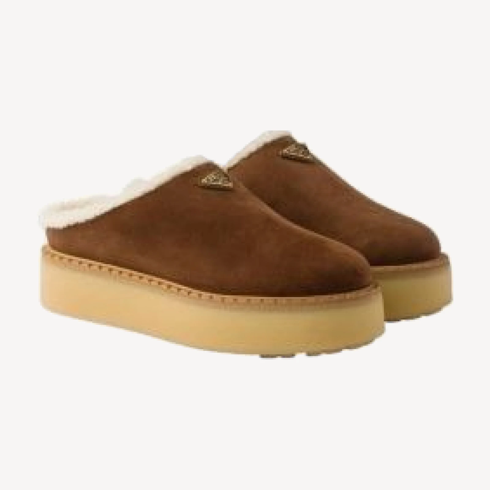 Prada Women's Suede Slippers