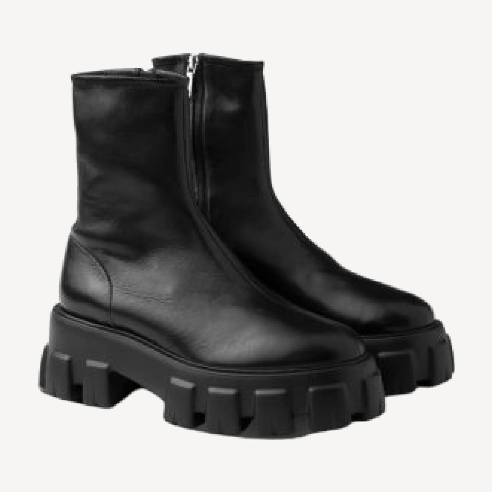 Prada Women's Monolith Stretch Nappa Booties