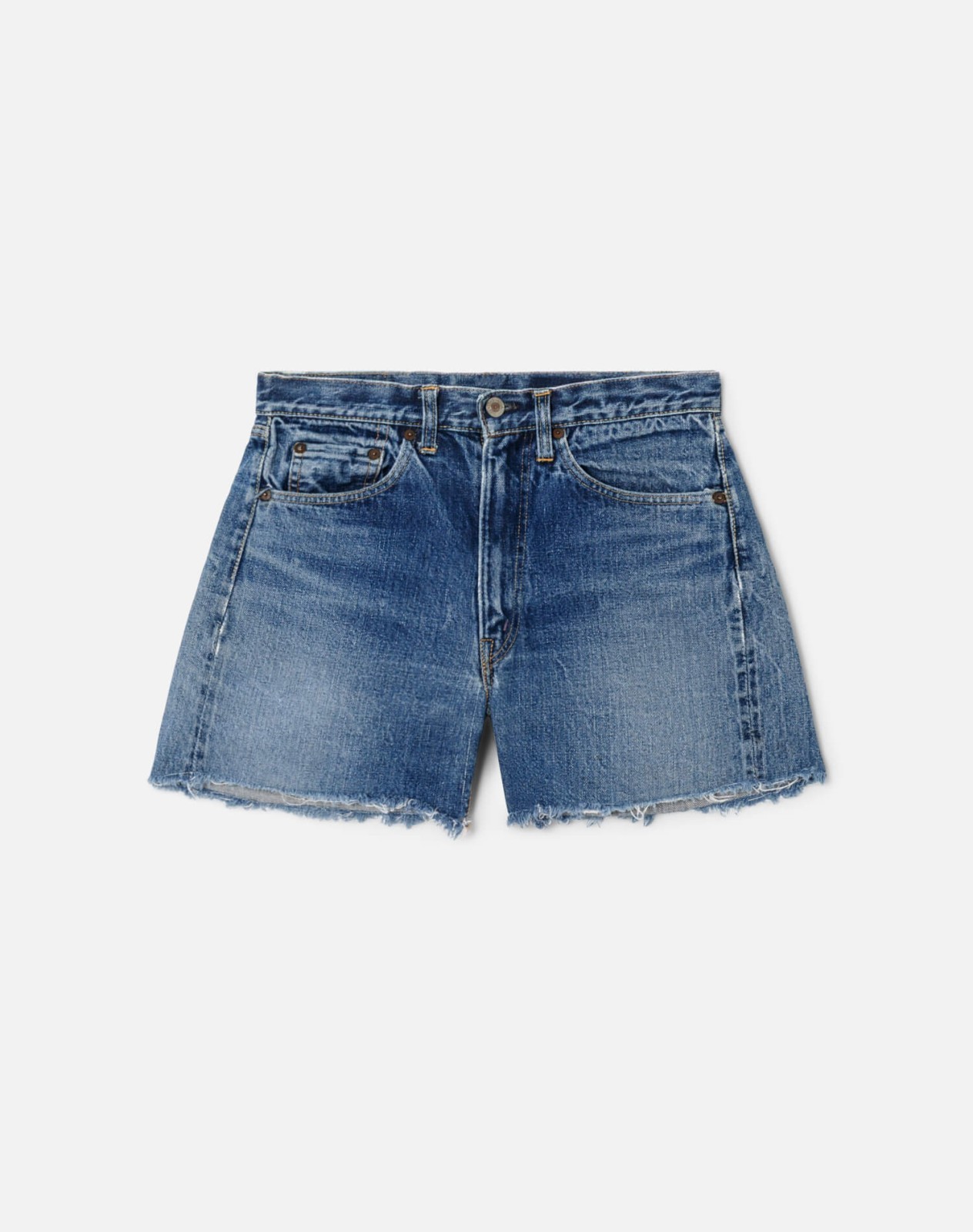 60s Big E Selvedge Cut Off Levi's Shorts -#1