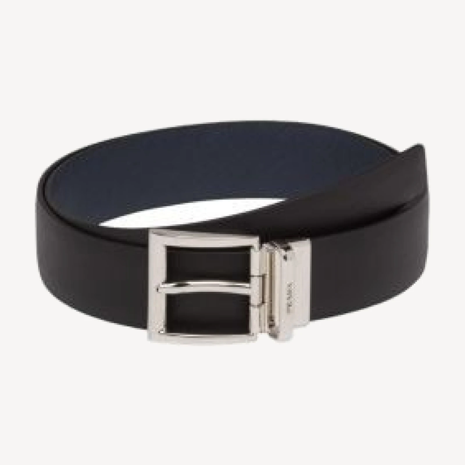 Prada Saffiano Leather Reversible Belt