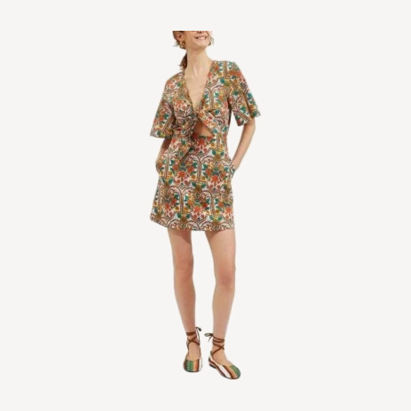 La DoubleJ Peek-a-Boo Mini Dress