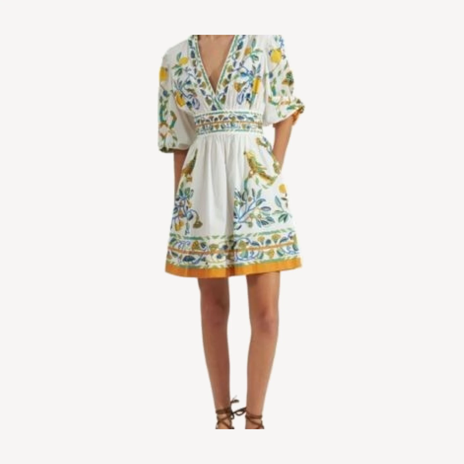 La DoubleJ Margherita Dress (Placee) Borboni Placee White