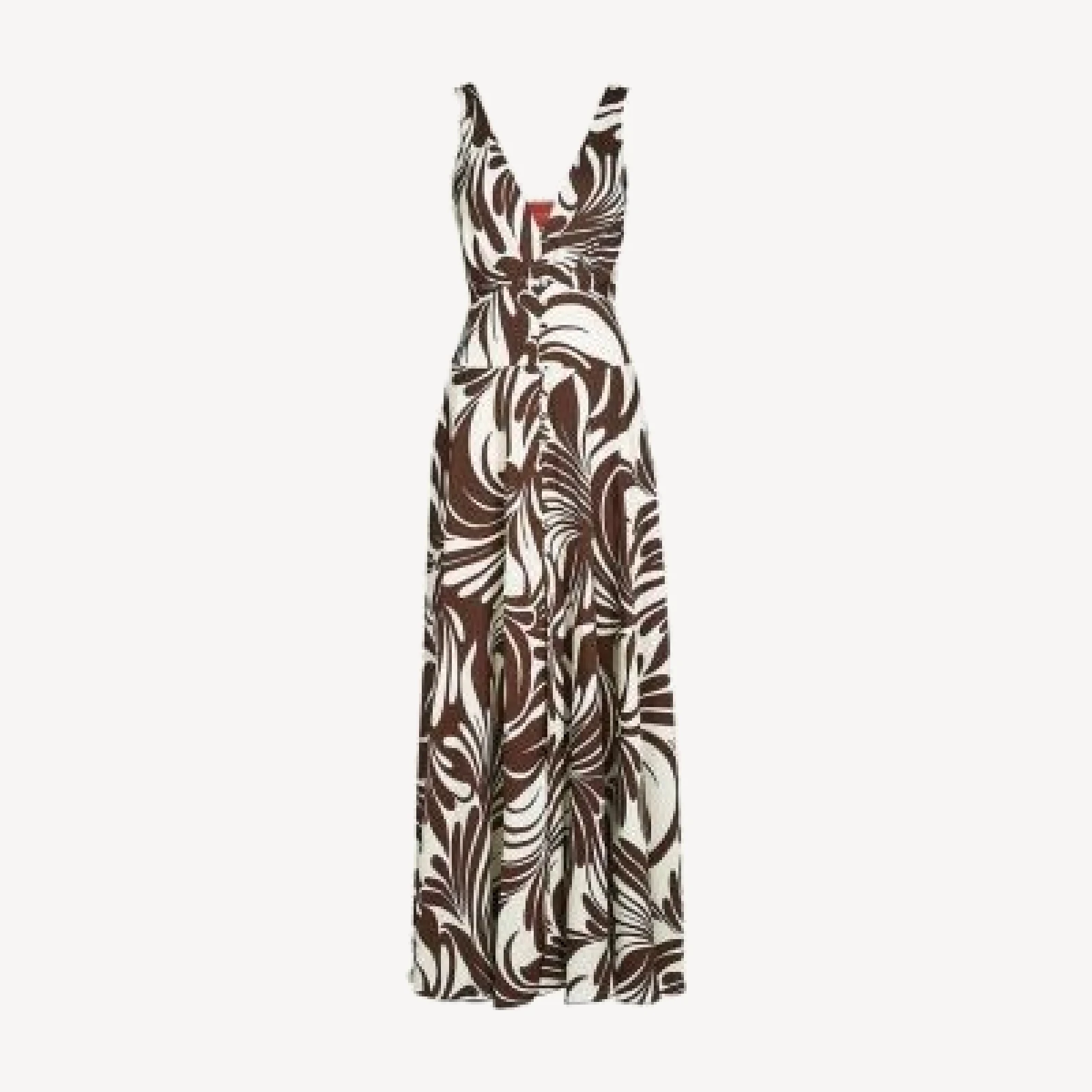 La DoubleJ Eyes Up Here Dress Watermarble Chocolate