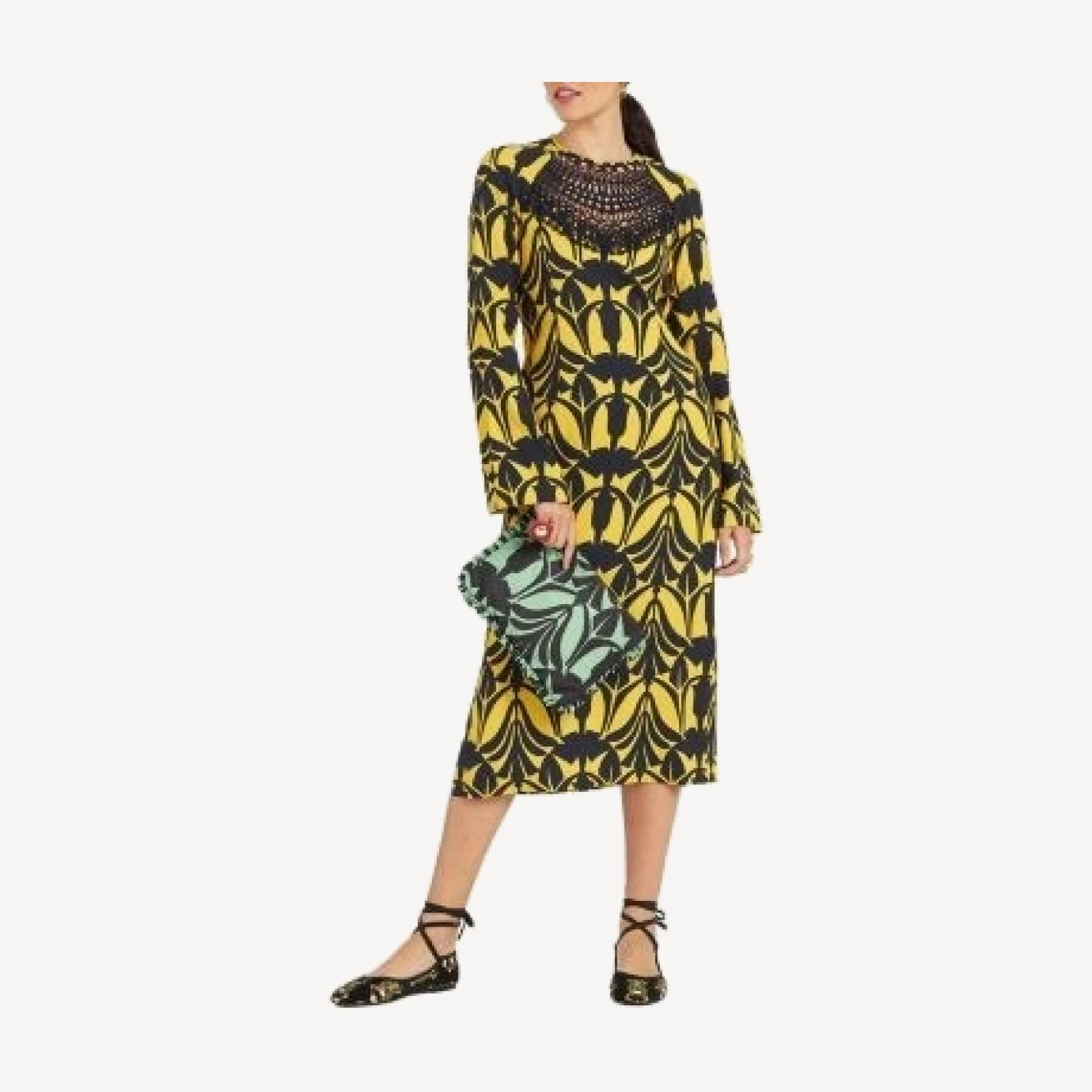 La DoubleJ Wednesday Dress with Macrame'