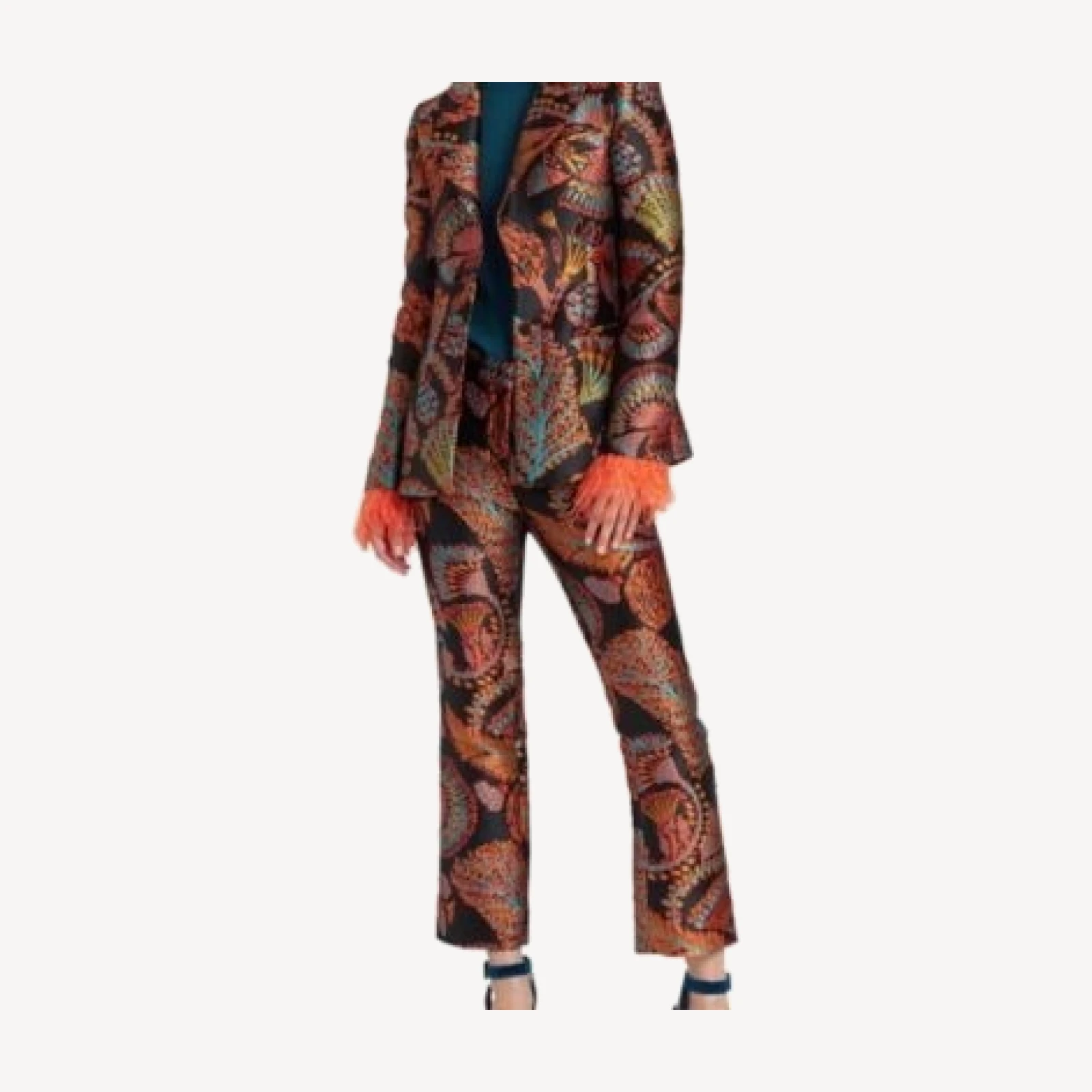 La DoubleJ 24/7 Pants Jacquard Sicomore Black