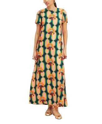 La DoubleJ Swing Dress in Arcturus Blue Petro