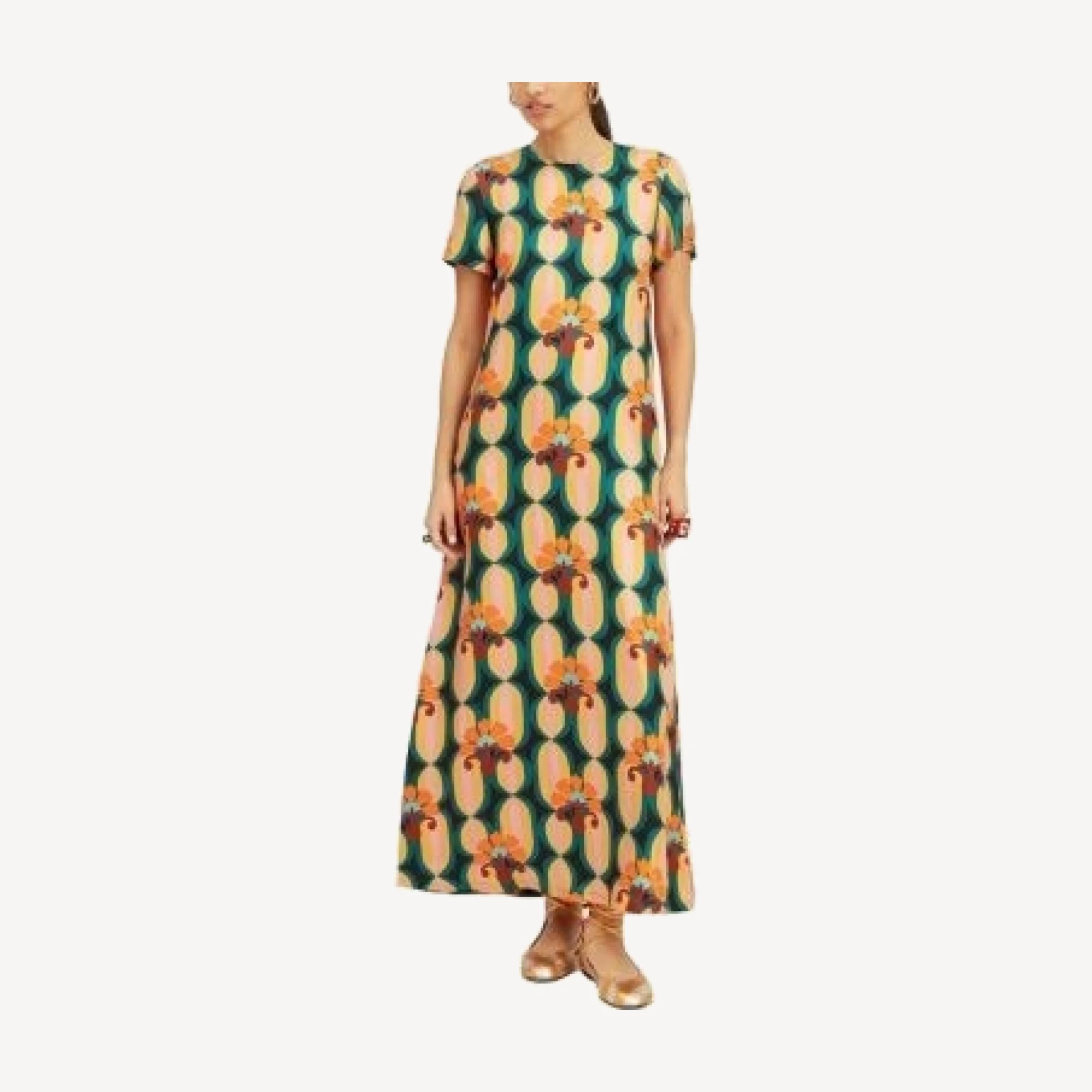 La DoubleJ Swing Dress in Arcturus Blue Petro