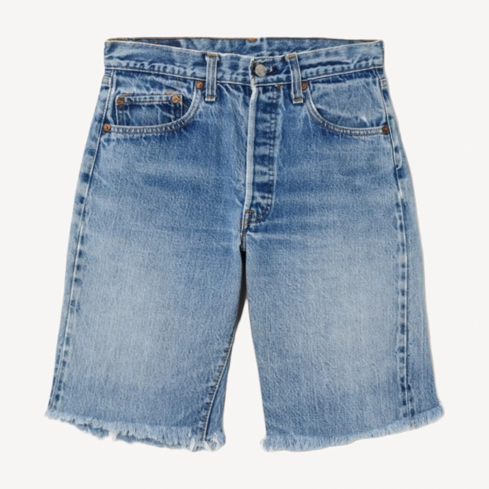 80s Selvedge Levi's 501 Cut Offs -#23