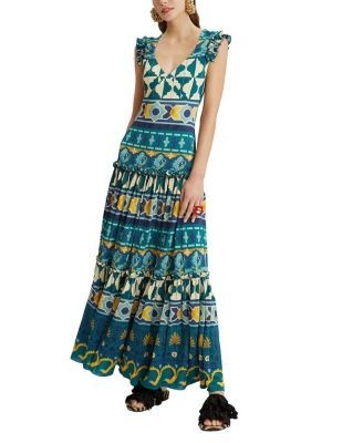 La DoubleJ Pimento Dress (Placee) Casareale Barre' Pla Emerald