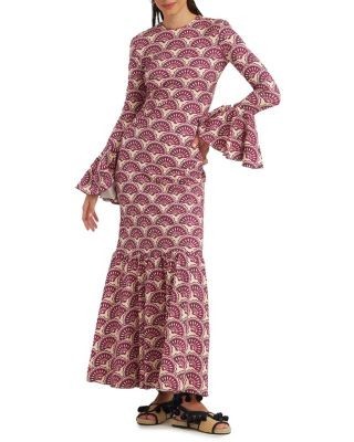 La Doublej Alba Dress Fans