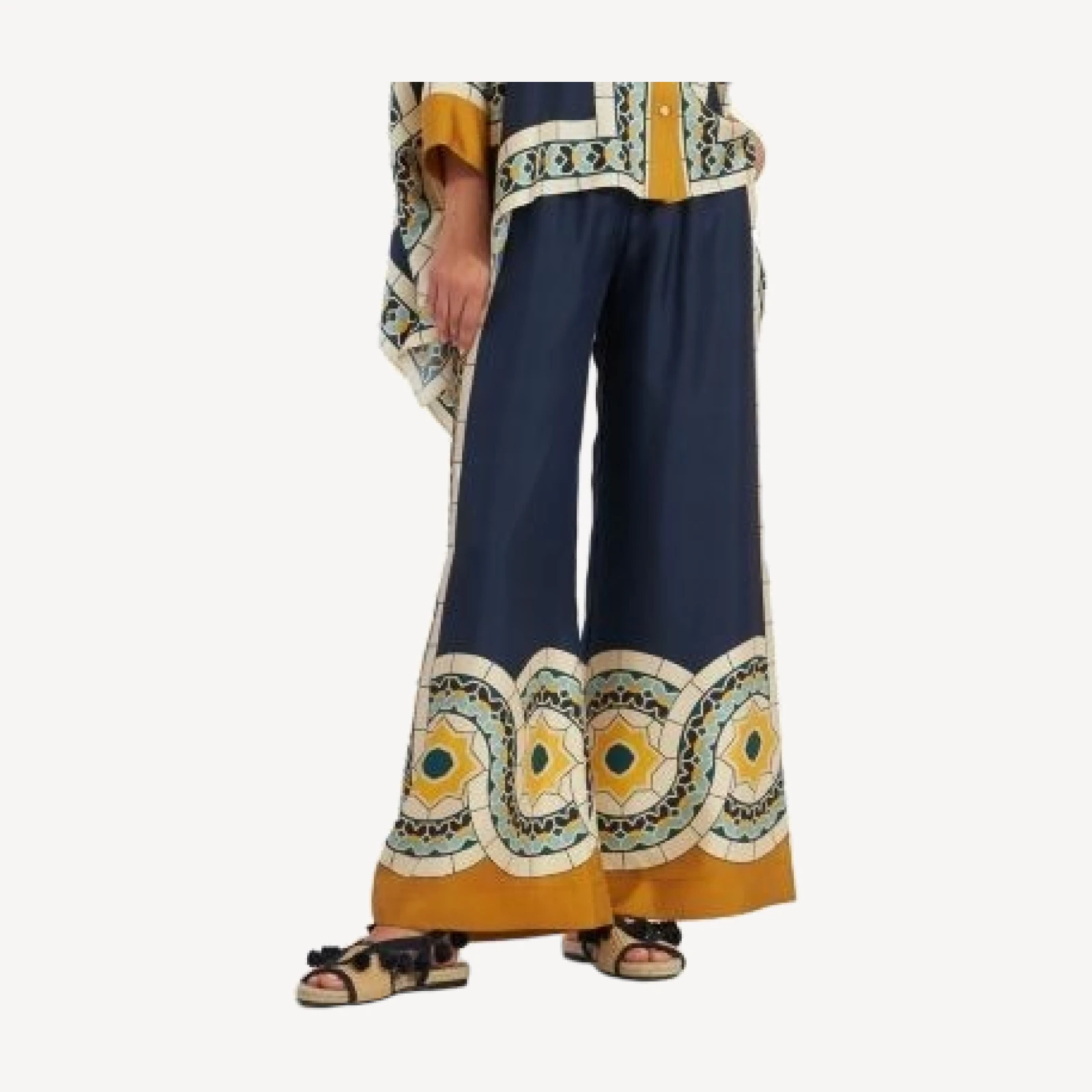 La DoubleJ Palazzo Placee Mudejar Pants