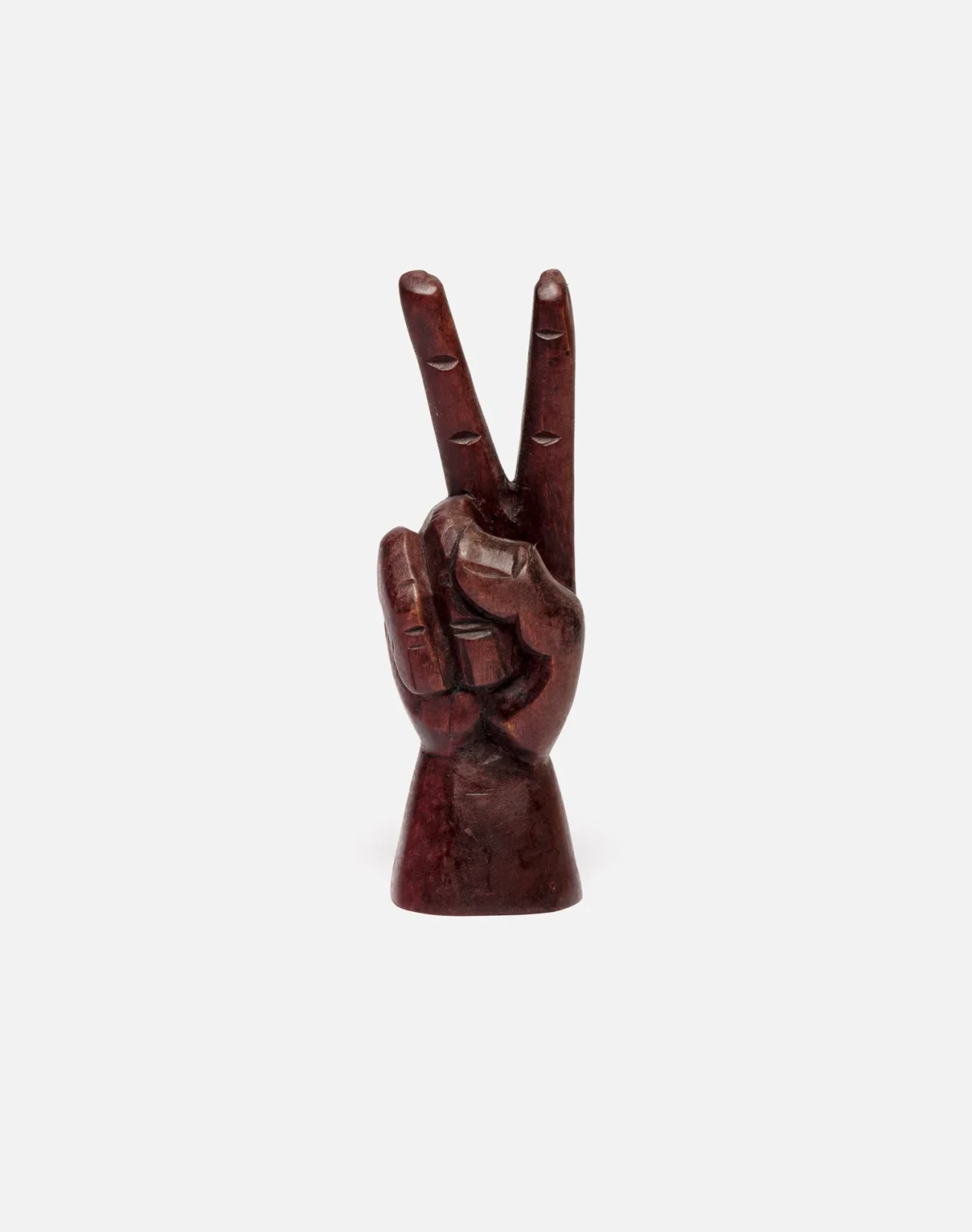 70s Carved Peace Sign -#35