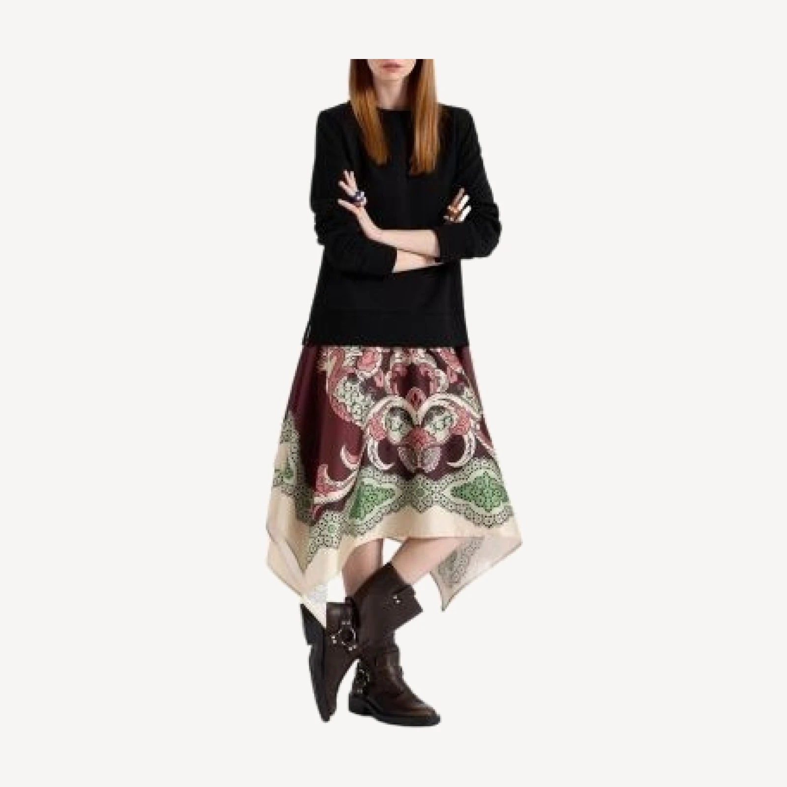 La DoubleJ Sporty Foulard Dress