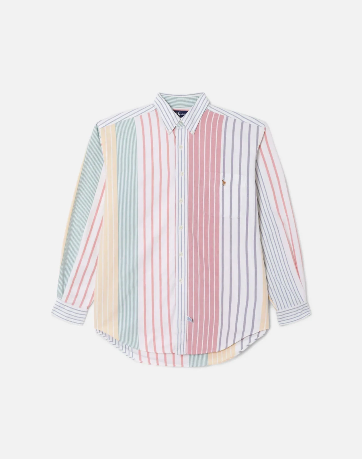 RE/DONE Vintage | 90s Oversized Striped Ralph Lauren Button Up Shirt