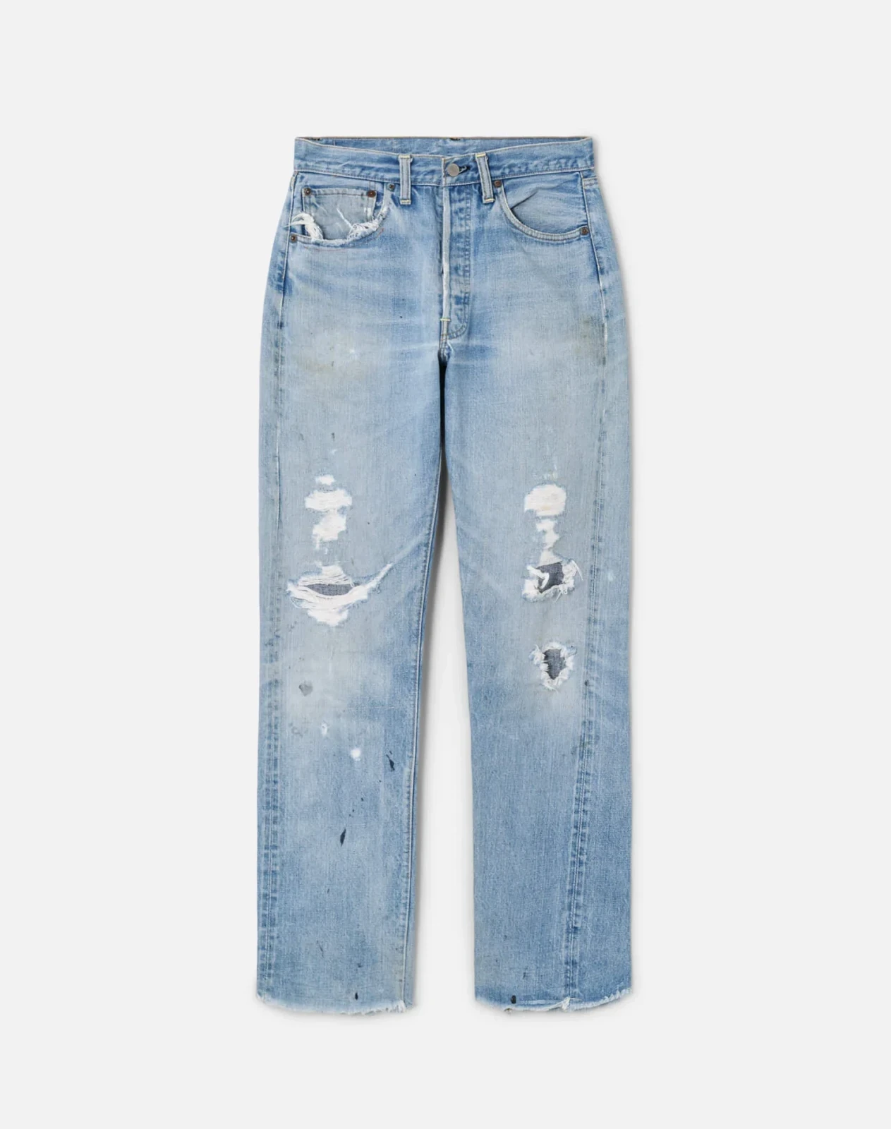 60s Selvedge Raw Hem Levi's 501 -#5