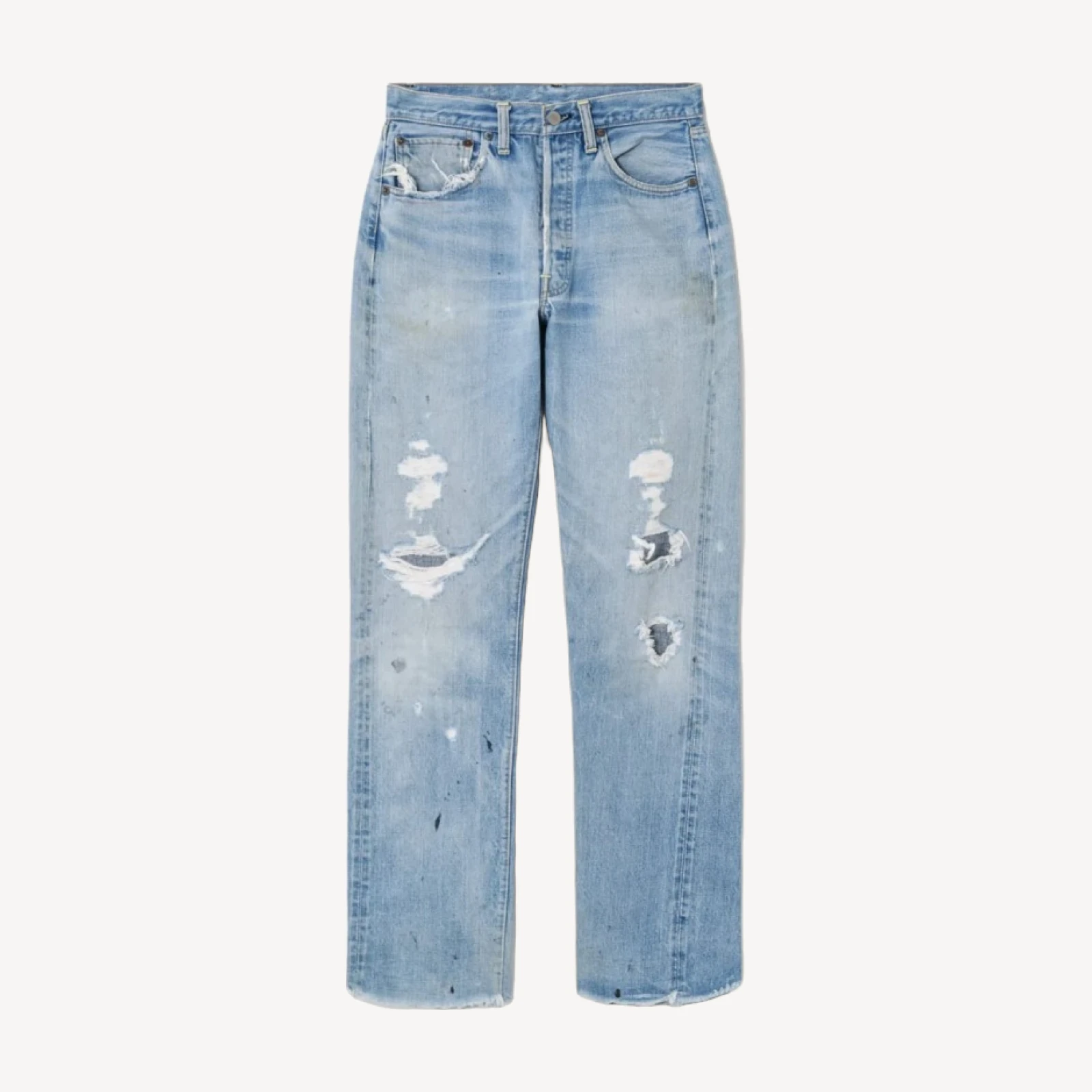 60s Selvedge Raw Hem Levi's 501 -#5