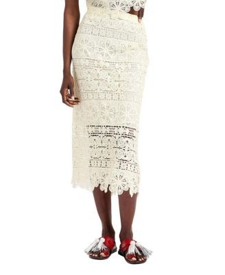 La DoubleJ Lacey Pencil Skirt